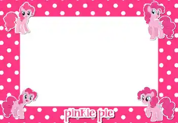 カテゴリのフォトエフェクト いろいろな子供の № 149370. フレーム上の碑文: Pinkie Pie カテゴリのフォトエフェクト いろいろな子供の № 149370. フレーム上の碑文: Pinkie Pie
