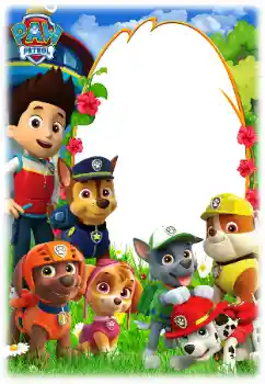 カテゴリのフォトエフェクト いろいろな子供の № 158461. フレーム上の碑文: PAW Patrol カテゴリのフォトエフェクト いろいろな子供の № 158461. フレーム上の碑文: PAW Patrol