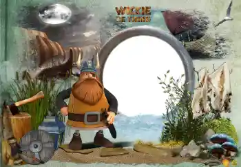カテゴリのフォトエフェクト いろいろな子供の № 166027. フレーム上の碑文: Wickie de Viking