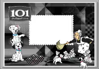 カテゴリのフォトエフェクト いろいろな子供の № 169372. フレーム上の碑文: 101 Dalmatians カテゴリのフォトエフェクト いろいろな子供の № 169372. フレーム上の碑文: 101 Dalmatians