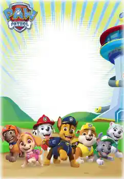 カテゴリのフォトエフェクト いろいろな子供の № 170662. フレーム上の碑文: PAW Patrol カテゴリのフォトエフェクト いろいろな子供の № 170662. フレーム上の碑文: PAW Patrol