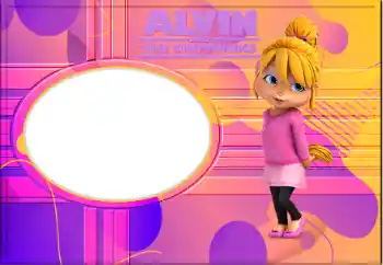 カテゴリのフォトエフェクト いろいろな子供の № 174201. フレーム上の碑文: Alvin and the Chipmunks