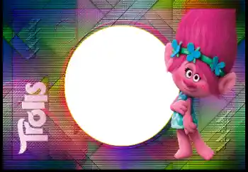 カテゴリのフォトエフェクト いろいろな子供の № 188219. フレーム上の碑文: Trolls