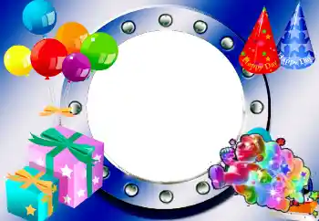 カテゴリのフォトエフェクト 子供の祭り № 38327. フレーム上の碑文: Happy Day