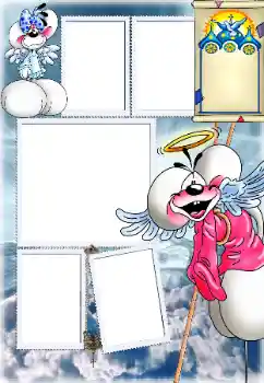 フレーム上の碑文: 洗礼 フレーム上の碑文: 洗礼