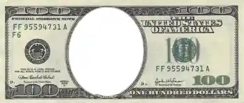 カテゴリのフォトエフェクト お金 № 1026. フレーム上の碑文: 100 долларов カテゴリのフォトエフェクト お金 № 1026. フレーム上の碑文: 100 долларов