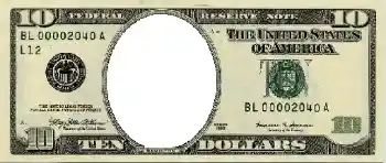 カテゴリのフォトエフェクト お金 № 591. フレーム上の碑文: 10 американских долларов. カテゴリのフォトエフェクト お金 № 591. フレーム上の碑文: 10 американских долларов.