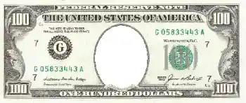 カテゴリのフォトエフェクト お金 № 592. フレーム上の碑文: 100 американских долларов. カテゴリのフォトエフェクト お金 № 592. フレーム上の碑文: 100 американских долларов.