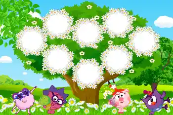 カテゴリのフォトエフェクト ファミリーツリー № 191663