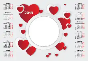 カテゴリのフォトエフェクト カレンダー № 143690. フレーム上の碑文: 2019 カテゴリのフォトエフェクト カレンダー № 143690. フレーム上の碑文: 2019