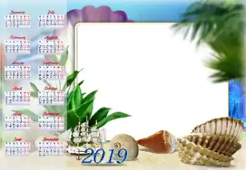 カテゴリのフォトエフェクト カレンダー № 143710. フレーム上の碑文: 2019 カテゴリのフォトエフェクト カレンダー № 143710. フレーム上の碑文: 2019