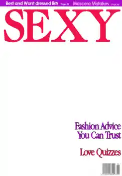 フレーム上の碑文: Sexy フレーム上の碑文: Sexy