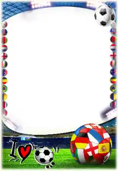 フレーム上の碑文: FIFA  WORLD CUP 2018