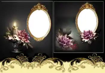 フレーム上の碑文: 覚えている、愛している、悲嘆している！