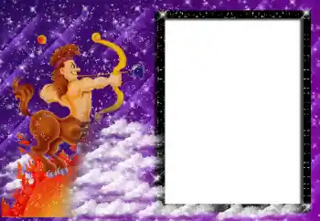 フレーム上の碑文: 射手座