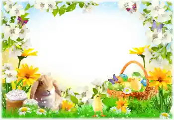 カテゴリのフォトエフェクト イースターのためのカード № 124298