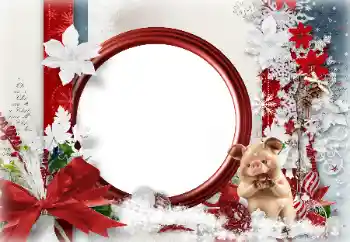 カテゴリのフォトエフェクト 新年の絵葉書 № 146585