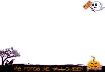 カテゴリのフォトエフェクト いろいろの祭り № 114658. フレーム上の碑文: Happy Halloween