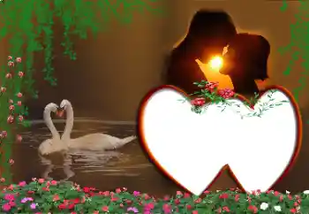 カテゴリのフォトエフェクト いろいろの祭り № 154570. フレーム上の碑文: キスの日