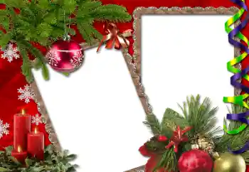 カテゴリのフォトエフェクト クリスマスカード № 129911