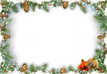 カテゴリのフォトエフェクト クリスマスカード № 130003