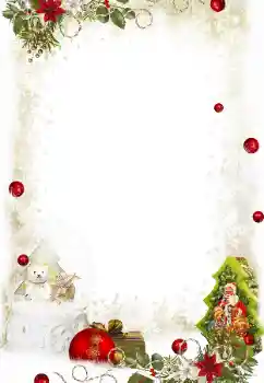 カテゴリのフォトエフェクト クリスマスカード № 130102