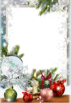 カテゴリのフォトエフェクト クリスマスカード № 130109