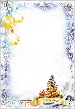カテゴリのフォトエフェクト クリスマスカード № 130115