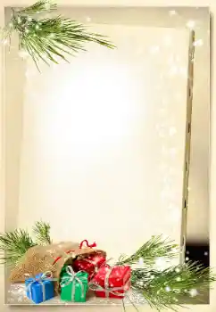 カテゴリのフォトエフェクト クリスマスカード № 130116