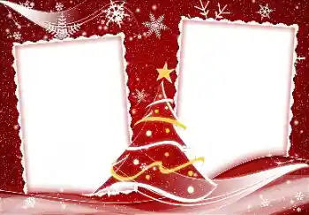 カテゴリのフォトエフェクト クリスマスカード № 130135