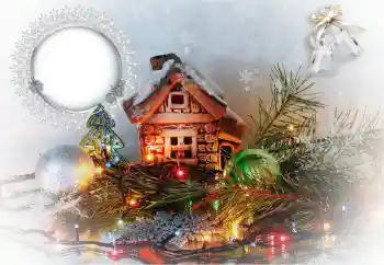 カテゴリのフォトエフェクト クリスマスカード № 144846