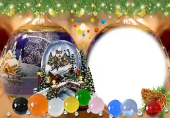 カテゴリのフォトエフェクト クリスマスカード № 154584