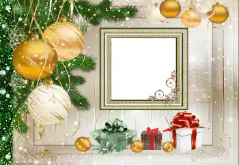 カテゴリのフォトエフェクト クリスマスカード № 157115