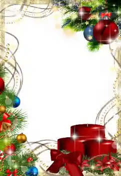 カテゴリのフォトエフェクト クリスマスカード № 160898