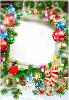 カテゴリのフォトエフェクト クリスマスカード № 161956