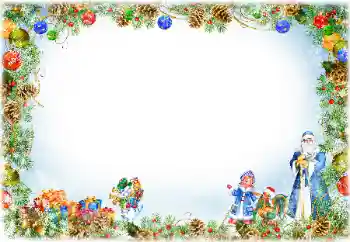 カテゴリのフォトエフェクト クリスマスカード № 162037