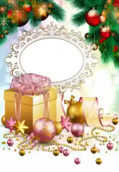 カテゴリのフォトエフェクト クリスマスカード № 163425