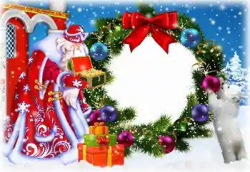 カテゴリのフォトエフェクト クリスマスカード № 164856