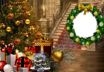 カテゴリのフォトエフェクト クリスマスカード № 169322