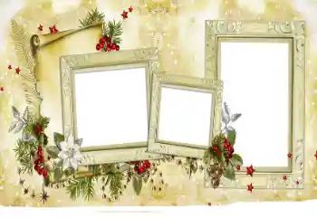 カテゴリのフォトエフェクト クリスマスカード № 170609