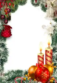 カテゴリのフォトエフェクト クリスマスカード № 176657