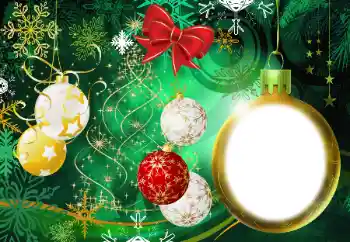 カテゴリのフォトエフェクト クリスマスカード № 177909