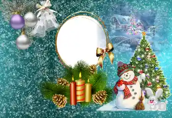 カテゴリのフォトエフェクト クリスマスカード № 177997