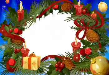 カテゴリのフォトエフェクト クリスマスカード № 178059