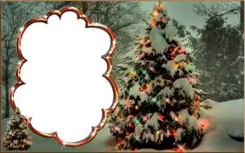 カテゴリのフォトエフェクト クリスマスカード № 178133