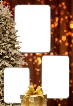 カテゴリのフォトエフェクト クリスマスカード № 178279