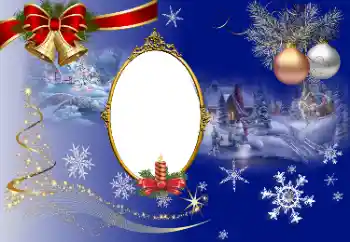 カテゴリのフォトエフェクト クリスマスカード № 194068