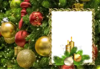 カテゴリのフォトエフェクト クリスマスカード № 194089