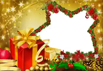カテゴリのフォトエフェクト クリスマスカード № 194143