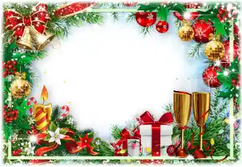 カテゴリのフォトエフェクト クリスマスカード № 194190
